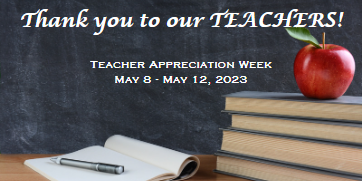 Apple on Books for Teacher Appreciation Week